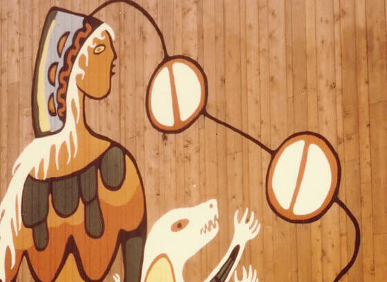 Mural for the Indians of Canada Pavilion, Expo 67