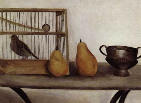 Bird Cage with Pears