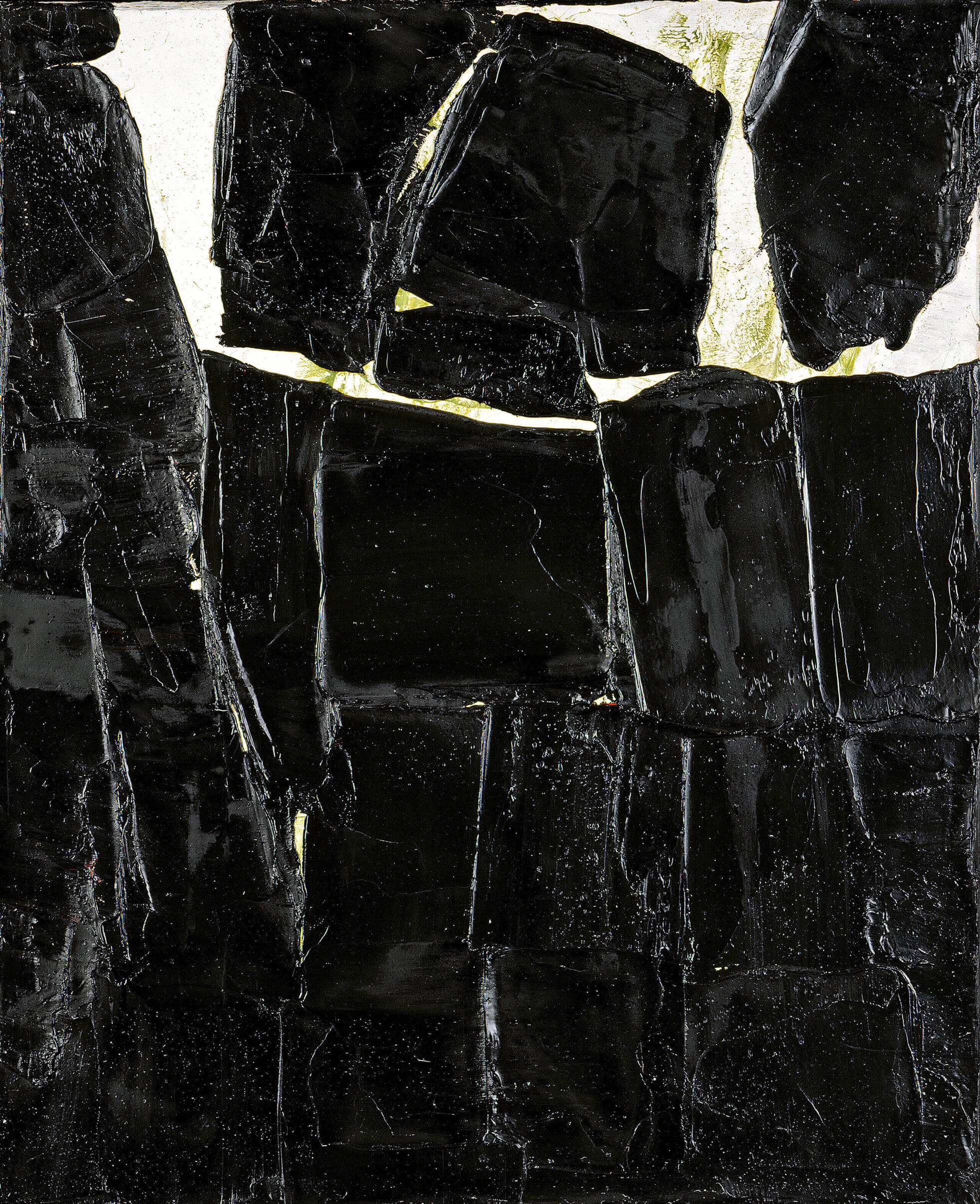 Paul-Émile Borduas, Composition 69, 1960