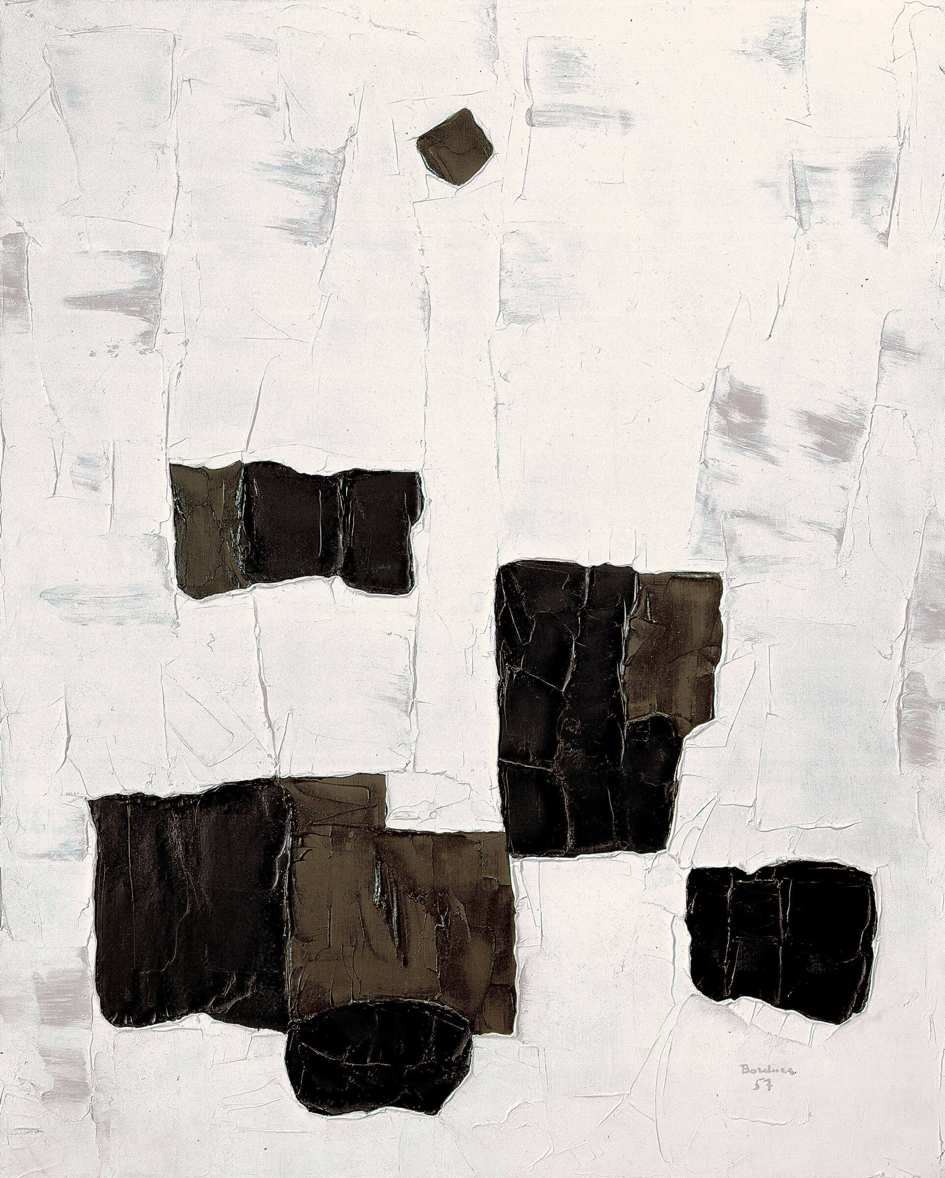 Paul-Émile Borduas, L’étoile noire, 1957