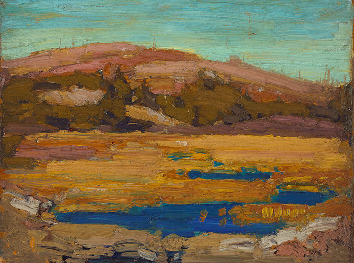 Tom Thomson, Le marécage aux atocas, 1916