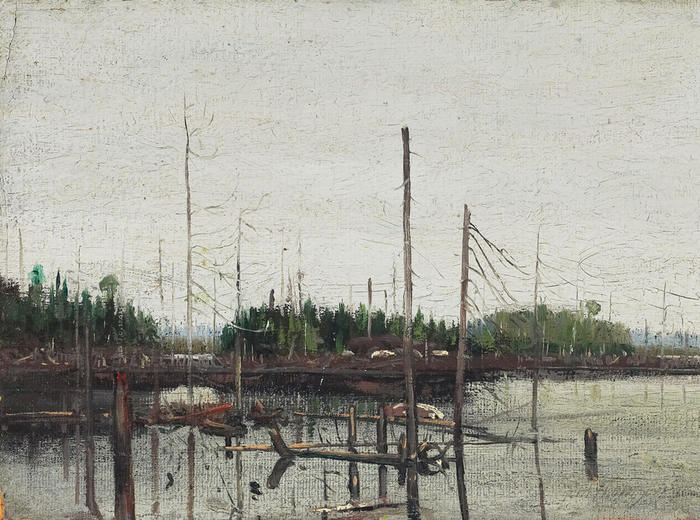 Tom Thomson, Terre inondée, 1912