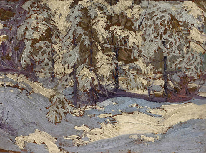 Tom Thomson, First Snow in Autumn, 1916