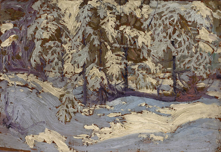 Tom Thomson, First Snow in Autumn, 1916