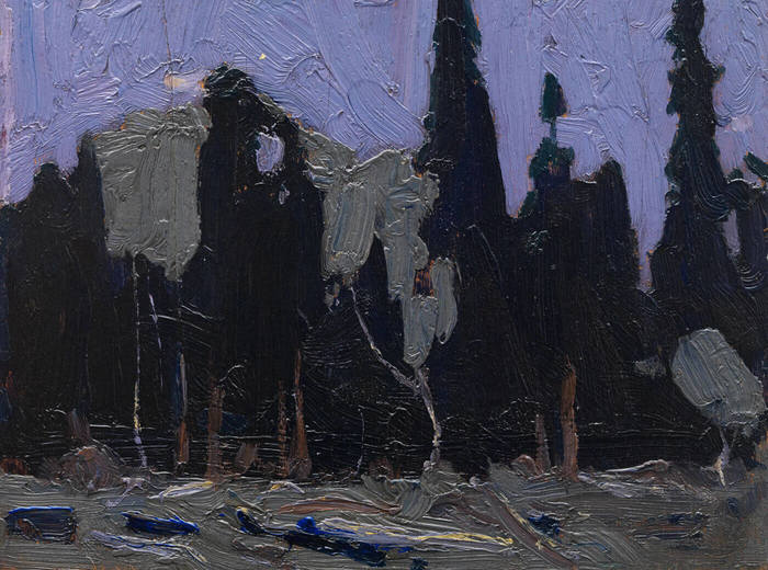 Tom Thomson, Nocturne: Forest Spires, 1916