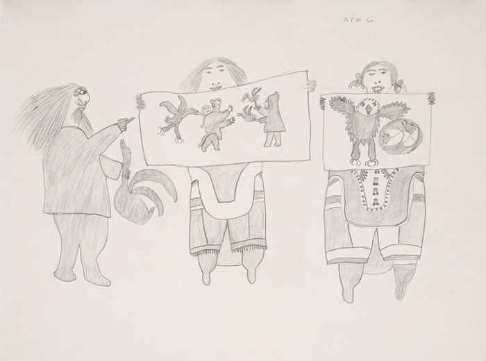 Pitseolak Ashoona, The Critic, c. 1963