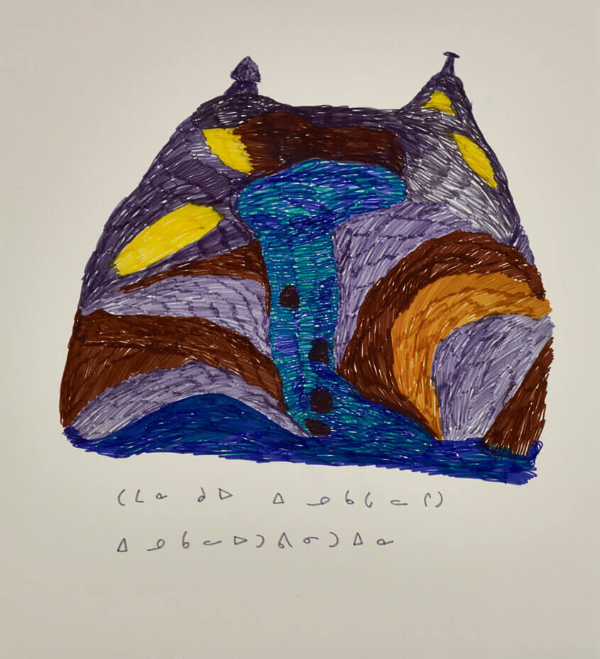 Art Canada Institute, Pitseolak Ashoona, Untitled, c. 1966–76