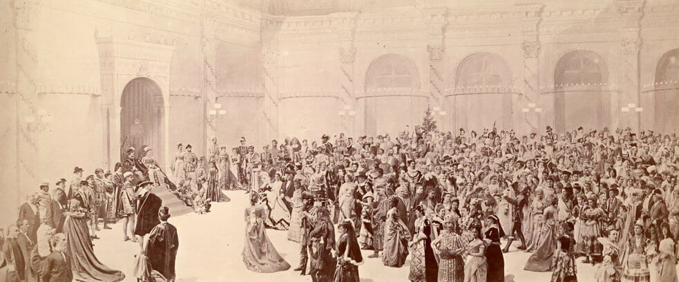 Bal masqué donné par le gouverneur général, Lord Dufferin, à Rideau Hall, le 23 février 1876