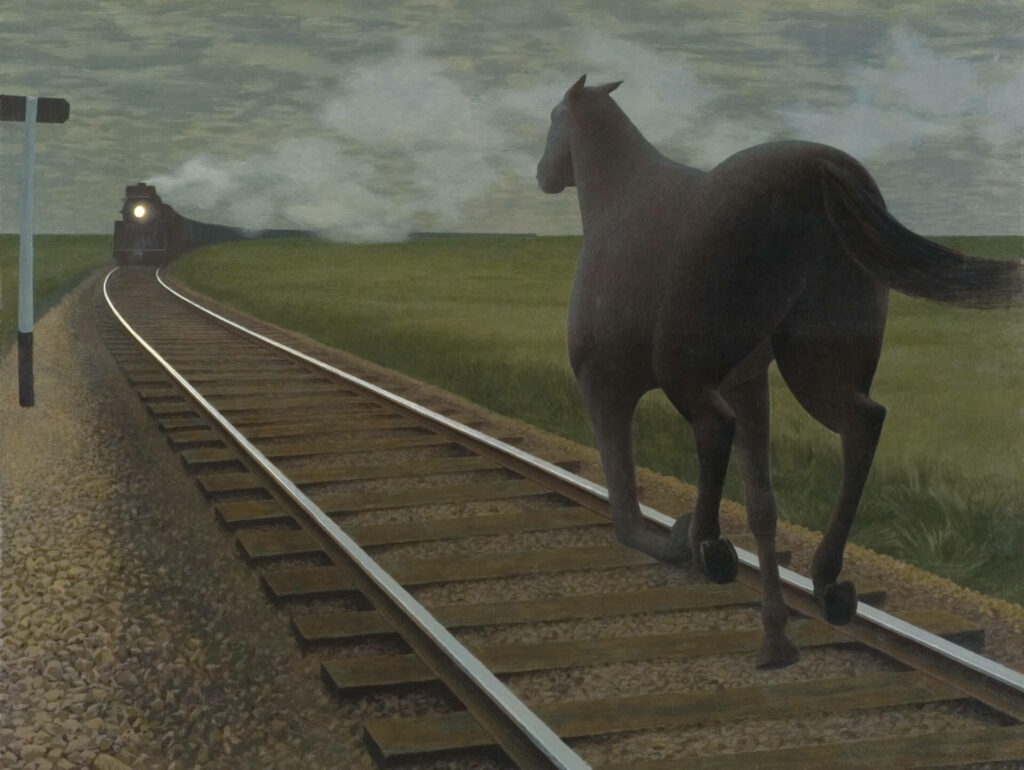 Horse and Train (Cheval et train)