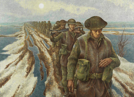Infantry, Near Nijmegen, Holland