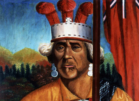 Zacharie Vincent Telari-o-lin, Huron Chief and Painter