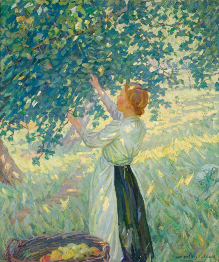 The Apple Gatherer (La cueilleuse de pommes)