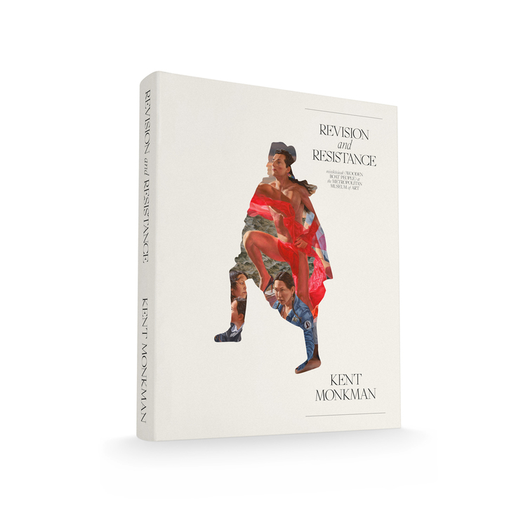 <p><em>Revision and Resistance: mistikôsiwak (Wooden Boat People) at The Metropolitan Museum of Art</em> was released on March 31, 2020. The book celebrates Monkman’s groundbreaking paintings with essays by today’s most prominent voices on Indigenous art and Canadian painting.</p>
