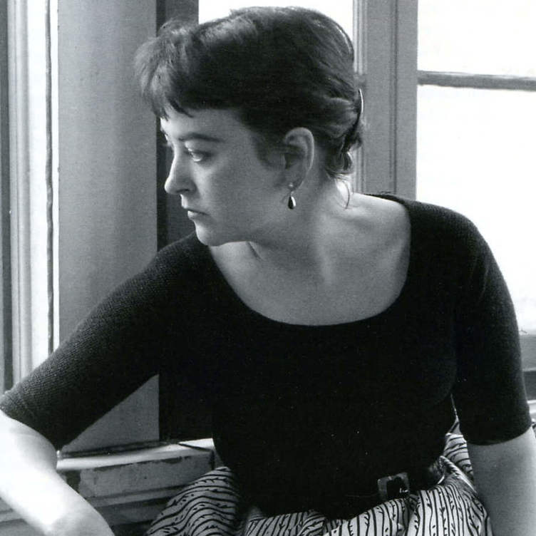 <p>Joyce Wieland en 1955, photographiée par Warren Collins.</p>
<p> </p>
<p>Bandeau: Joyce Wieland,<em> Boat Tragedy</em> (<em>Naufrage</em>), 1964, huile sur toile, 50 x 122 cm, Musée des beaux-arts de l’Ontario, Toronto.</p>
