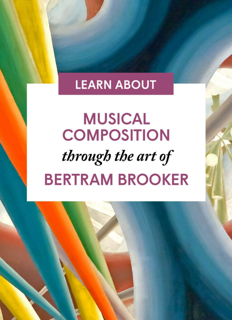 Musical composition through the art of Bertram Brooker