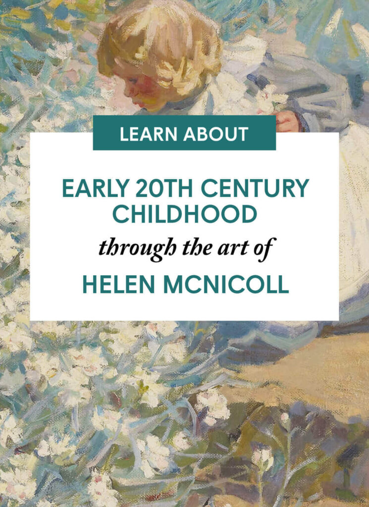 Early 20th Century Childhood through the art of Helen McNicoll