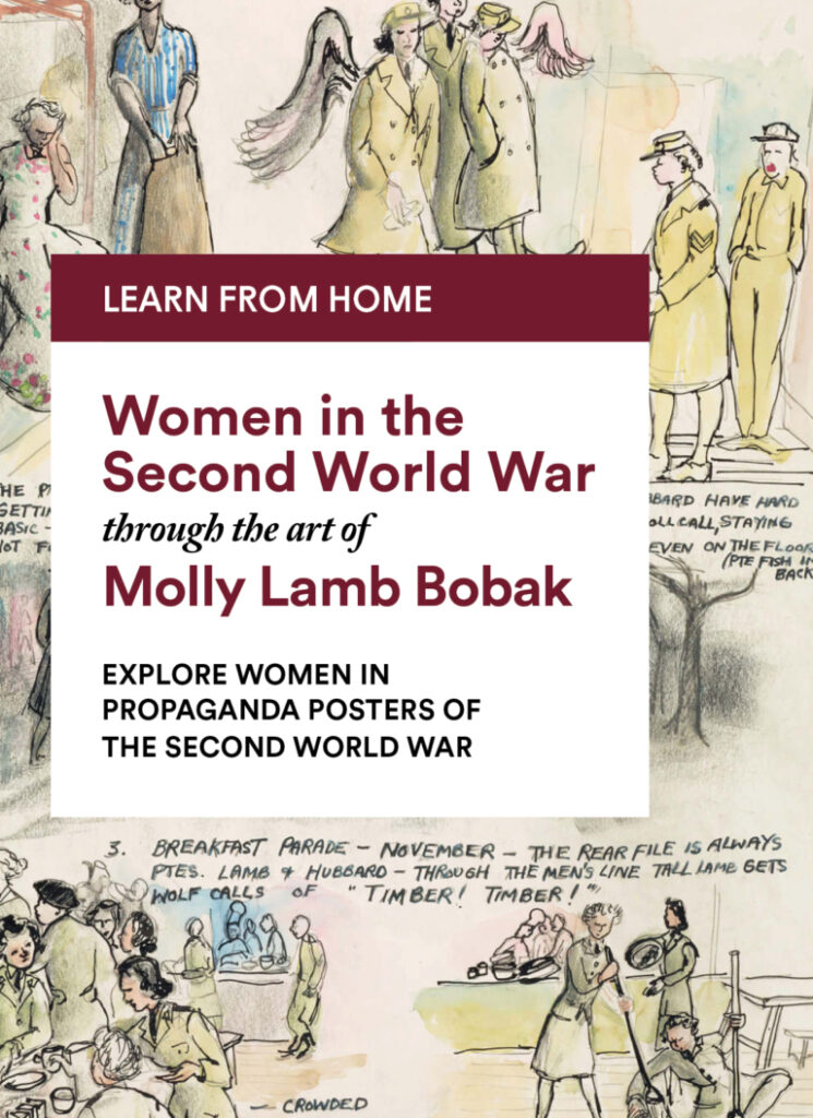 Molly Lamb Bobak: Explore Women in Propaganda Posters of the Second World War