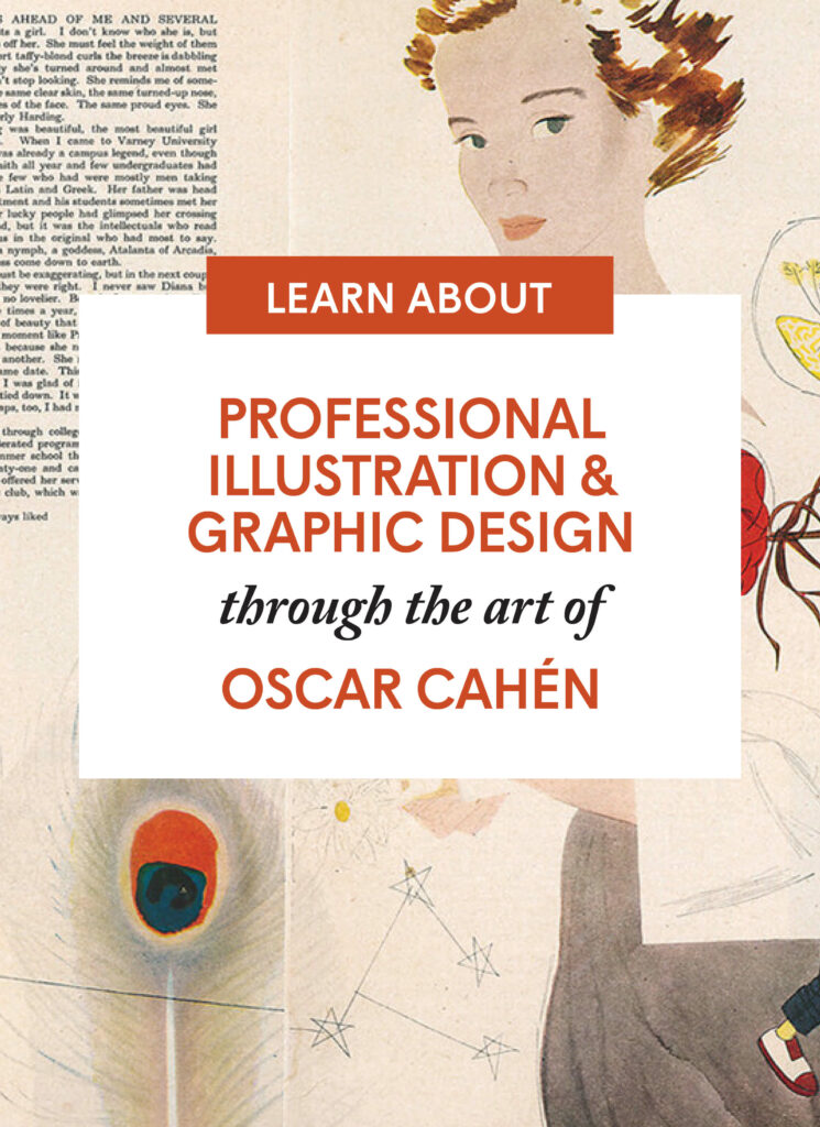 Professional Illustration and Graphic Design through the art of Oscar Cahén