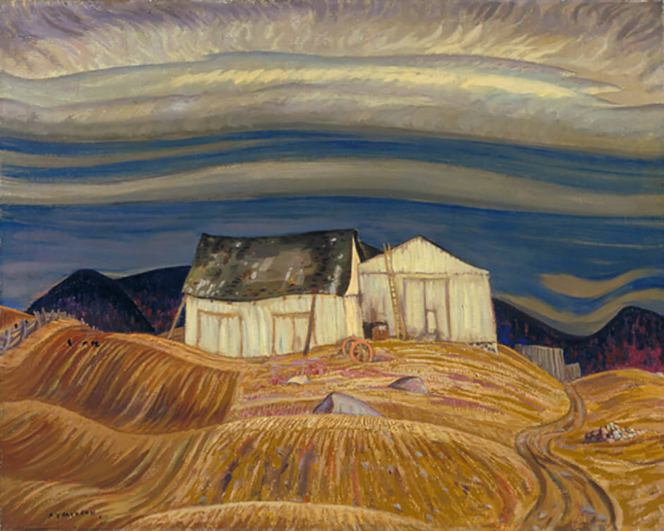 Art Canada Institute, A.Y. Jackson, A Quebec Farm, c. 1930