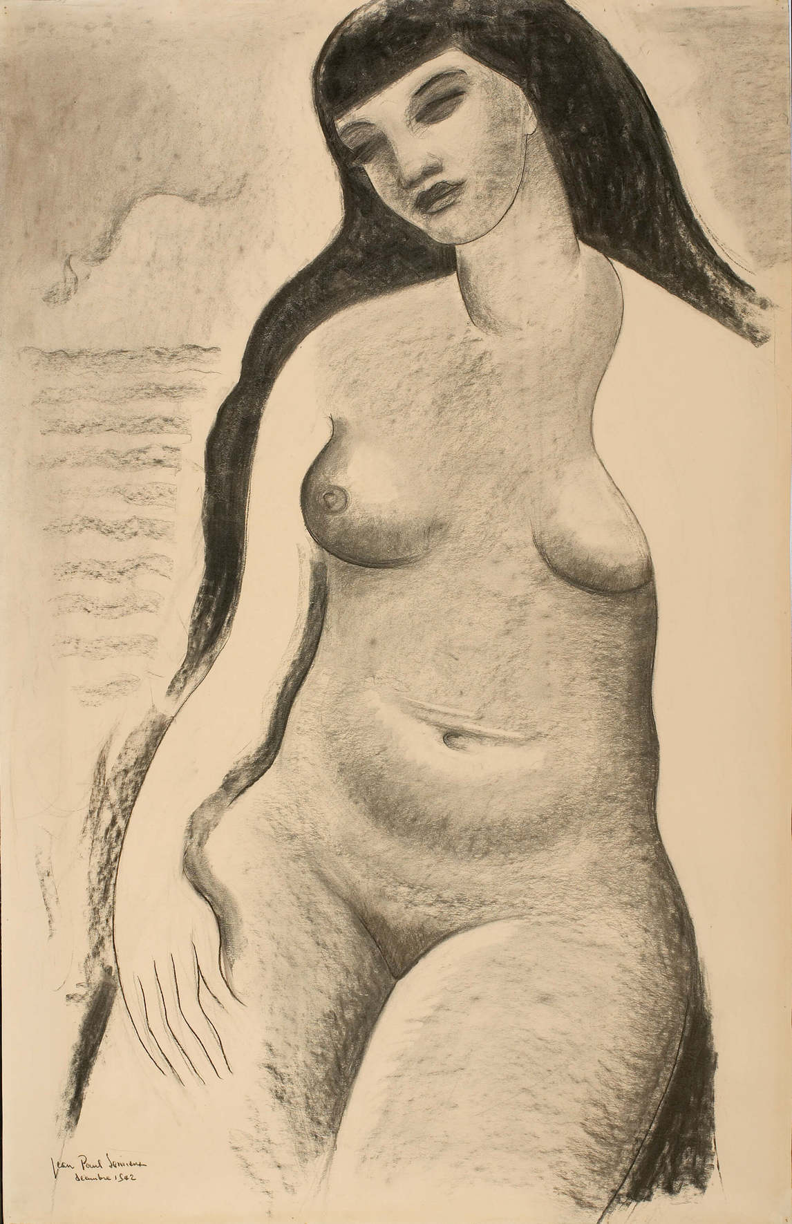 Art Canada Institute, Jean Paul Lemieux, Nude, 1942