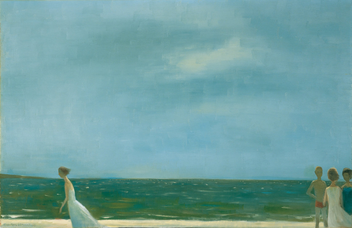 Art Canada Institute, Jean Paul Lemieux, Ocean Wind (Vent de mer), 1963