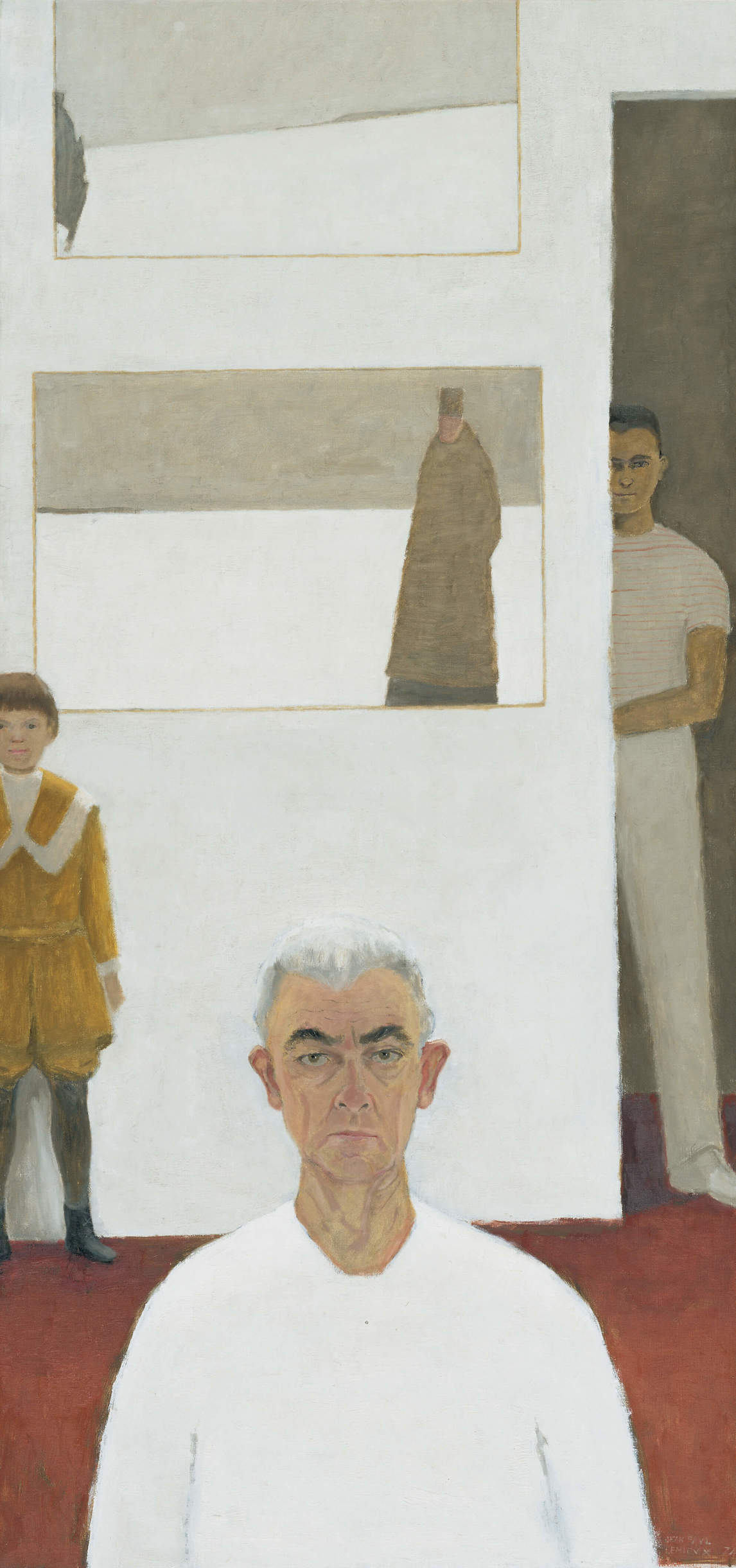 Art Canada Institute, Jean Paul Lemieux, Self-portrait (Autoportrait), 1974