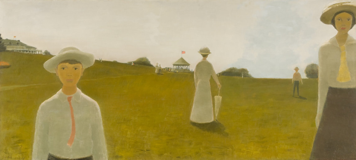 Art Canada Institute, Jean Paul Lemieux, Summer of 1914 (L’été de 1914), 1965