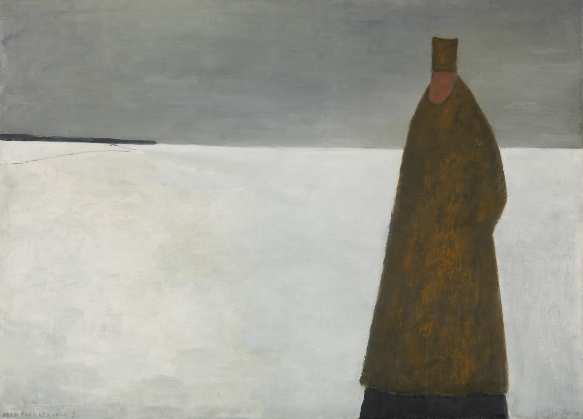 Art Canada Institute, Jean Paul Lemieux, The Evening Visitor (Le visiteur du soir), 1956