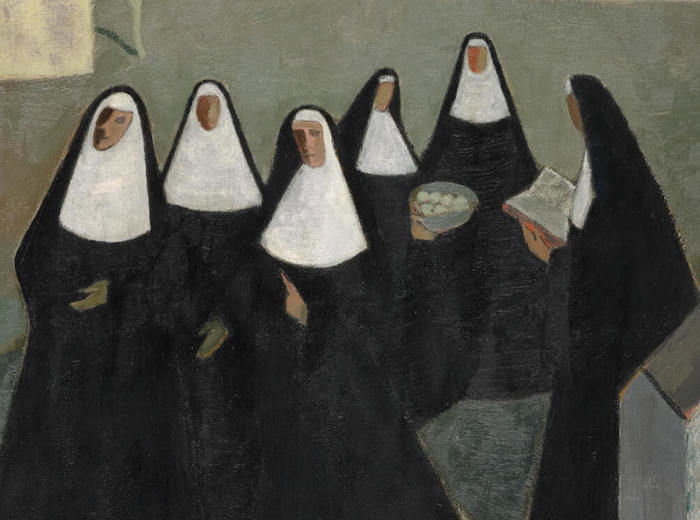 Jean Paul Lemieux, The Ursuline Nuns, 1951