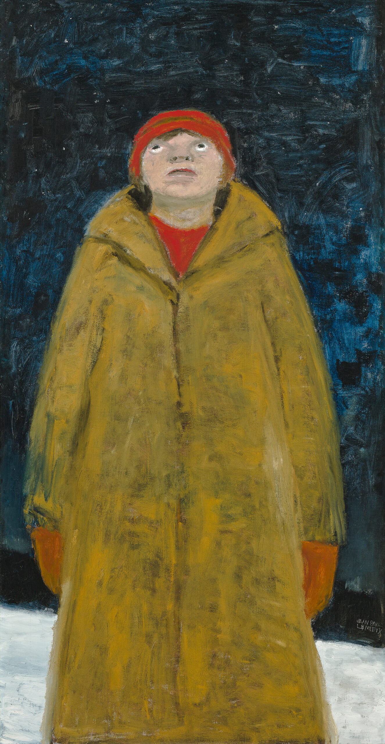 Jean Paul Lemieux, Turned Towards the Cosmos, c. 1980–85