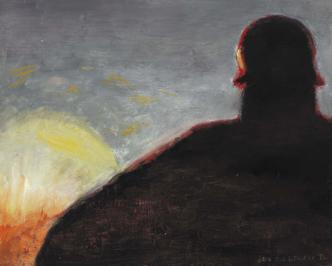 Art Canada Institute, Jean Paul Lemieux, Untitled (Soldier) (Sans titre [Soldat]), 1982