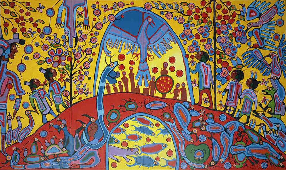 Art Canada Institute, Norval Morrisseau, Androgyny, 1983