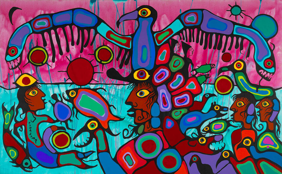 Art Canada Institute, Norval Morrisseau, Artist and Shaman between Two Worlds, 1980 