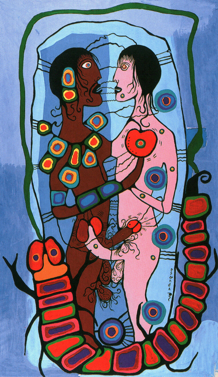 Art Canada Institute, Norval Morrisseau, Indian Erotic Fantasy, n.d.