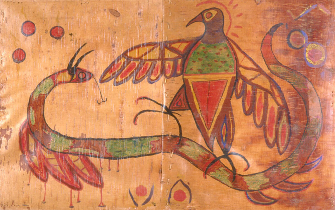 Art Canada Institute, Norval Morrisseau, Untitled, c. 1958