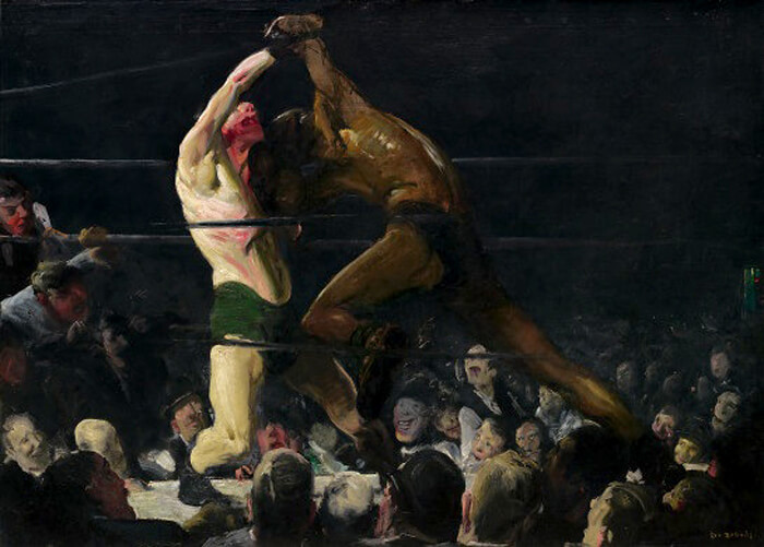 Art Canada Institute, George Bellows, Both Members of This Club, 1909