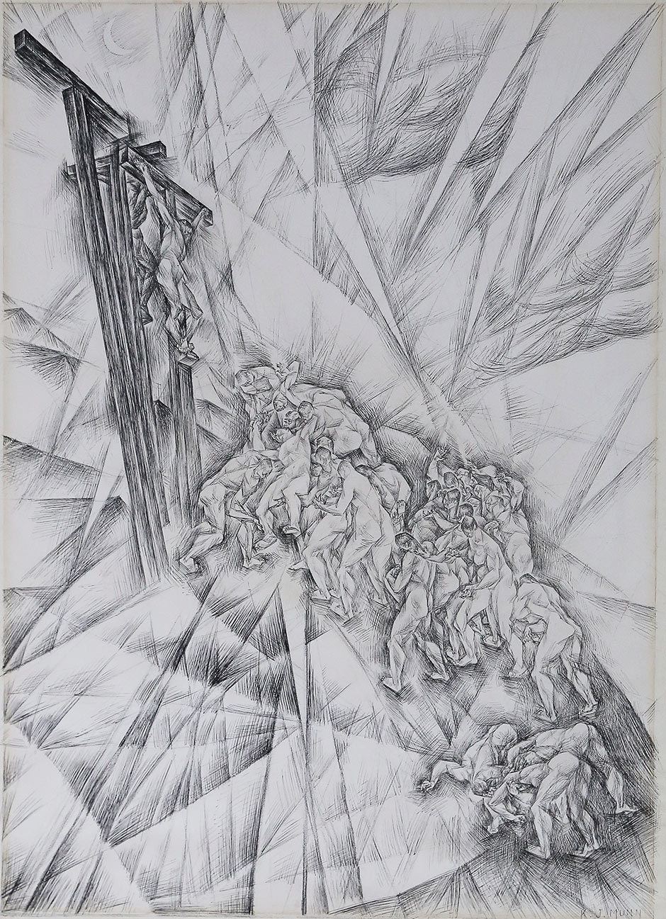 Art Canada Institute, Kathleen Munn, Descent from the Cross, c. 1934–35