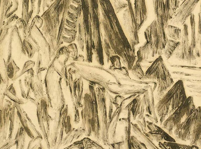 Kathleen Munn, Untitled (Descent from the Cross), c. 1927