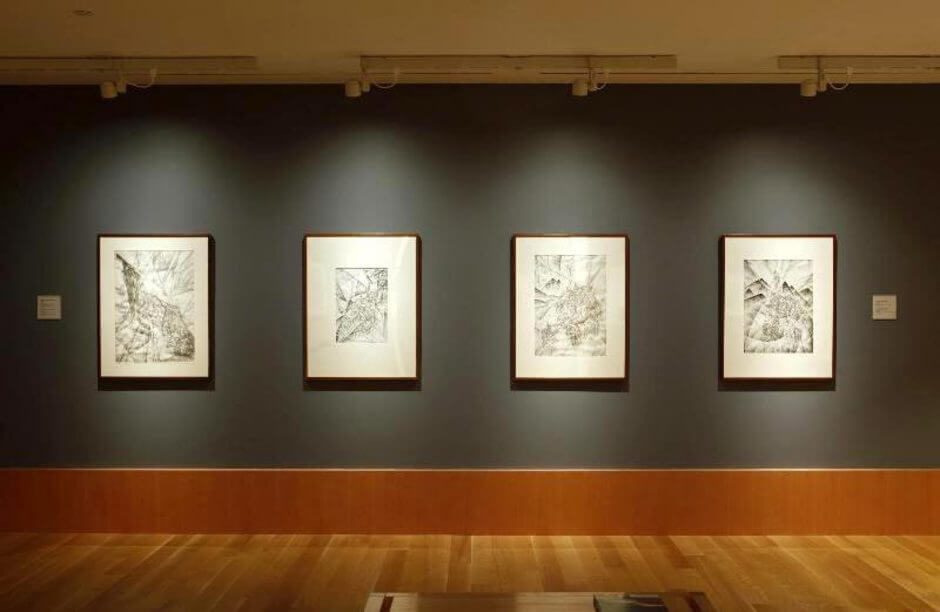 Installation view of Kathleen Munn's Passion series in 2011, Art Gallery of Ontario, Toronto.