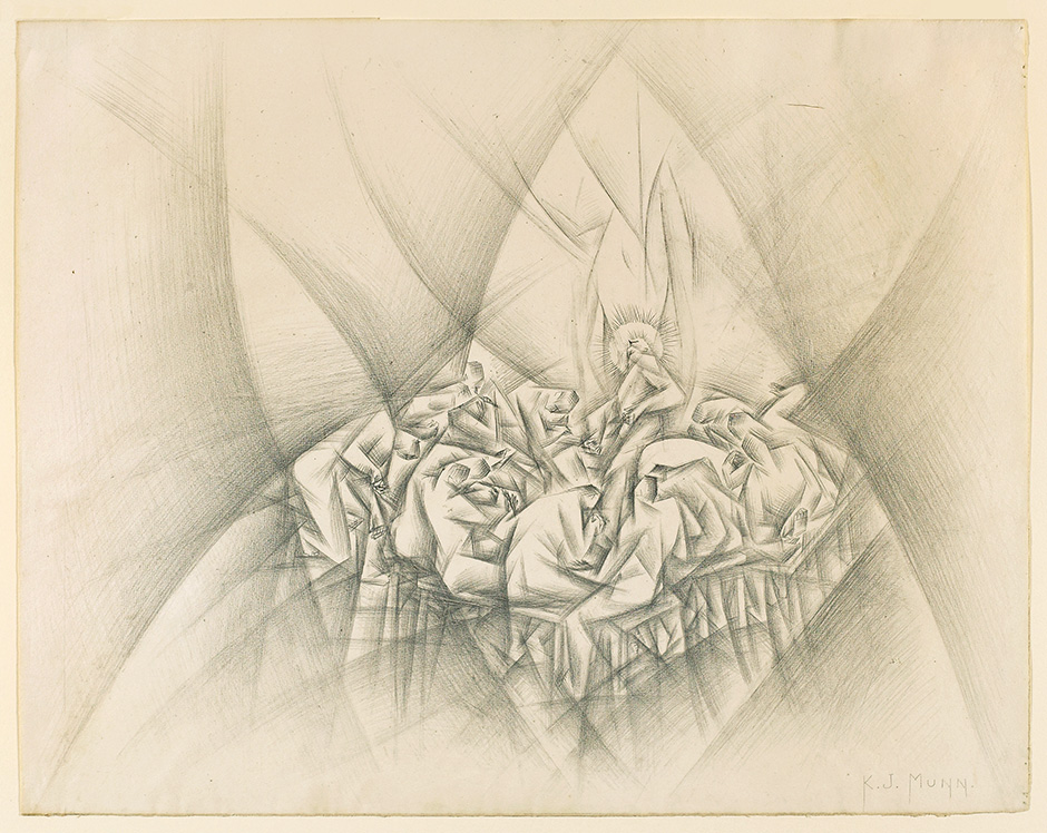 Kathleen Munn, Last Supper, 1938