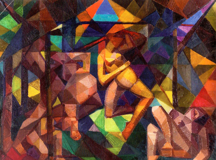 Kathleen Munn, La danse, v. 1923