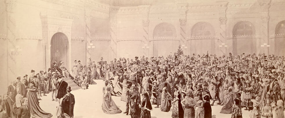 Art Canada Institute, Notman/Topley Studio, Fancy Ball Given by the Governor General Lord Dufferin at Rideau Hall on February 23, 1876, 1876