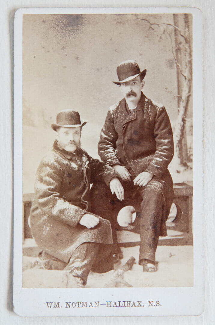 Art Canada Institute, William Notman, front of a carte-de-visite, Halifax, 1876