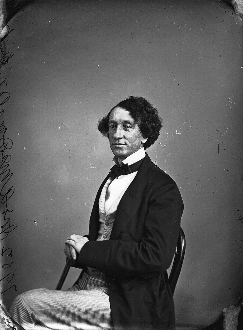 Art Canada Institute, William Notman, John A. Macdonald, Politician, 1863