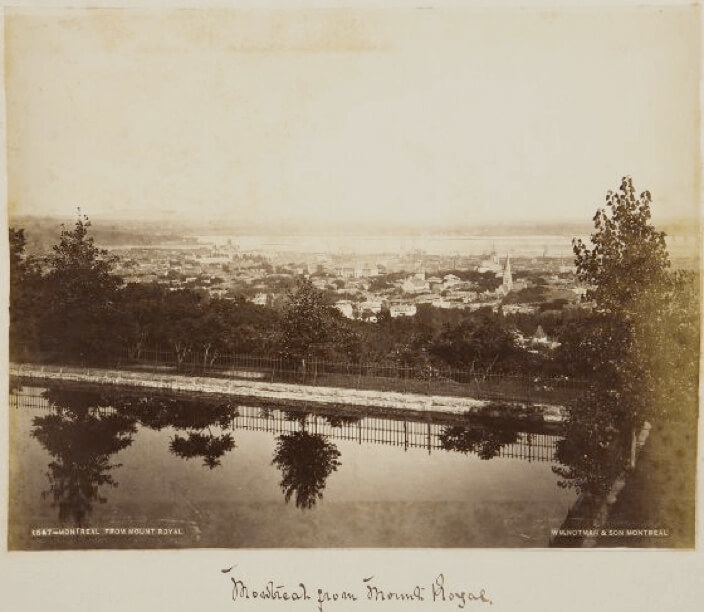 Art Canada Institute, William Notman & Son, Montreal from Mont Royal, 1885