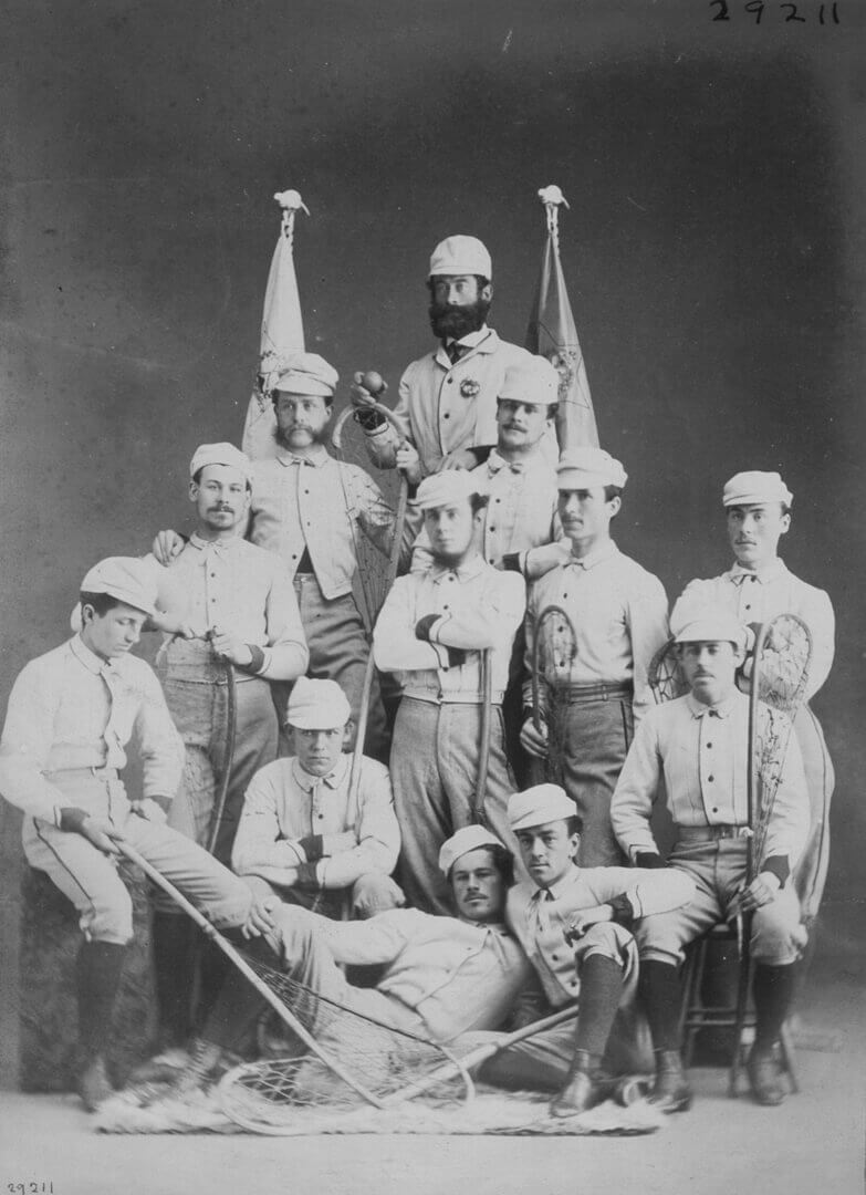 Art Canada Institute, William Notman, Montreal Lacrosse Club, 1867