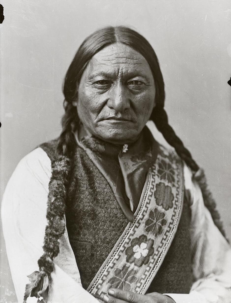 William Notman & Son, Sitting Bull, Montréal, 1885