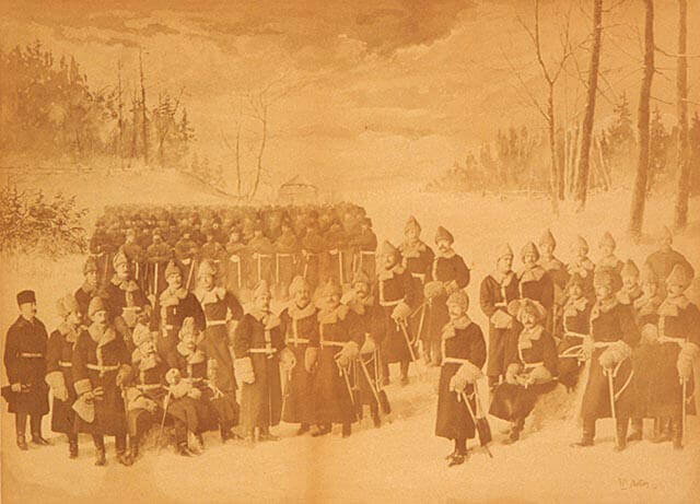 Art Canada Institute, William Notman, York and Lancaster Regiment, 1889