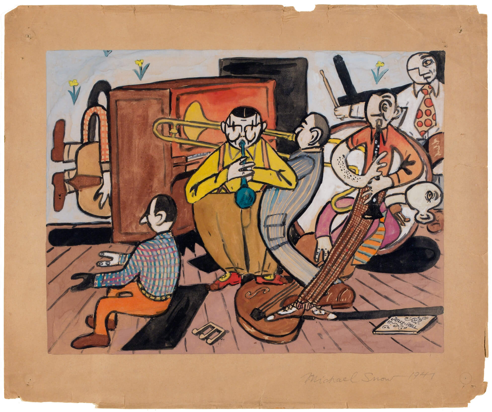 Art Canada Institute, Michael Snow, Jazz Band, 1947