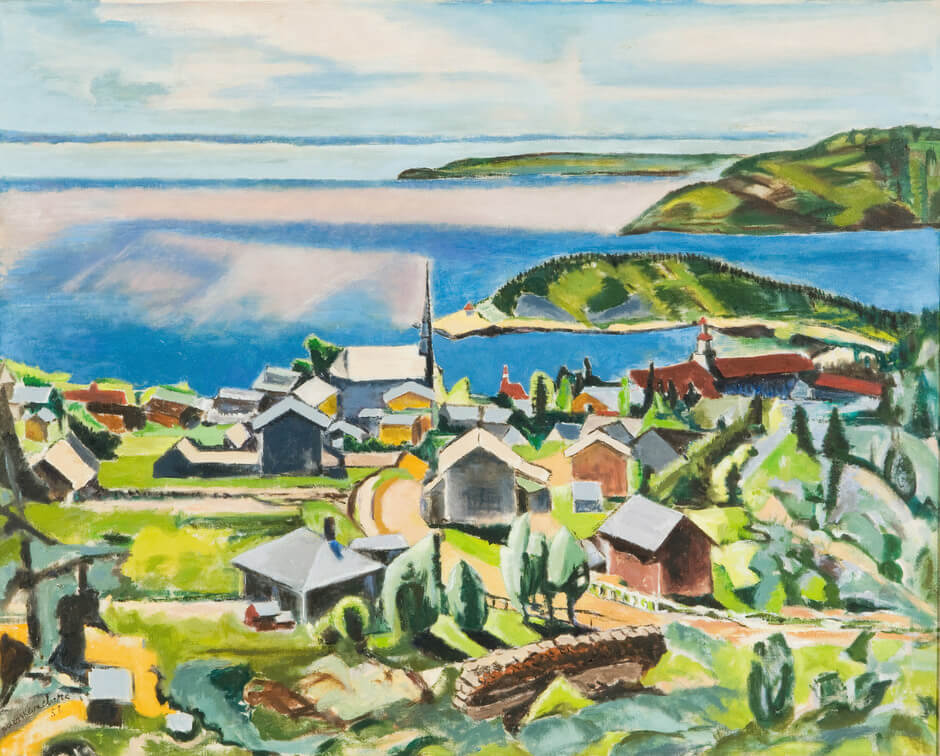 Paraskeva Clark, Noon at Tadoussac, 1958